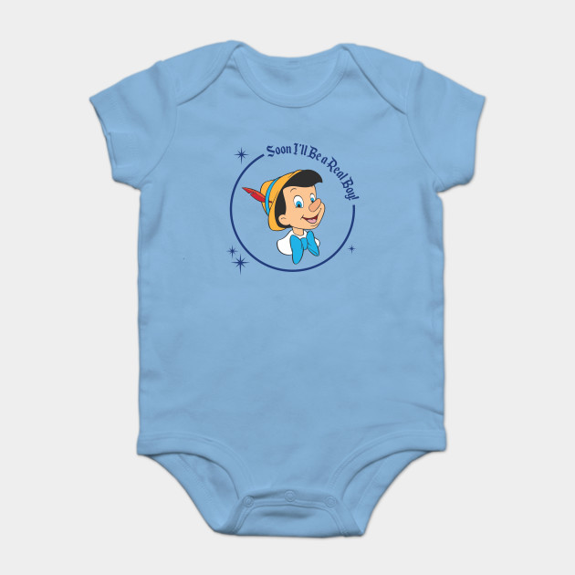 Pinocchio Disney Baby Bodysuit Teepublic Uk