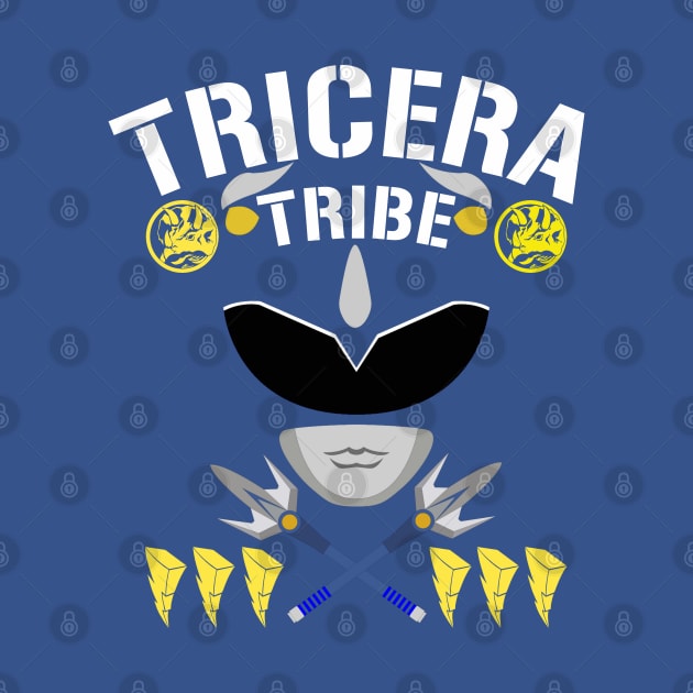 Blue Ranger Tricera Tribe by projectwilson