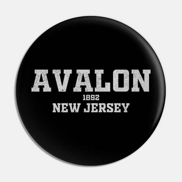 Avalon New Jersey Pin by RAADesigns