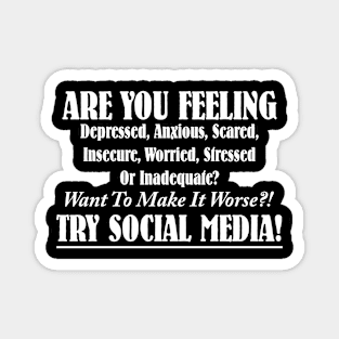 TRY SOCIAL MEDIA Magnet