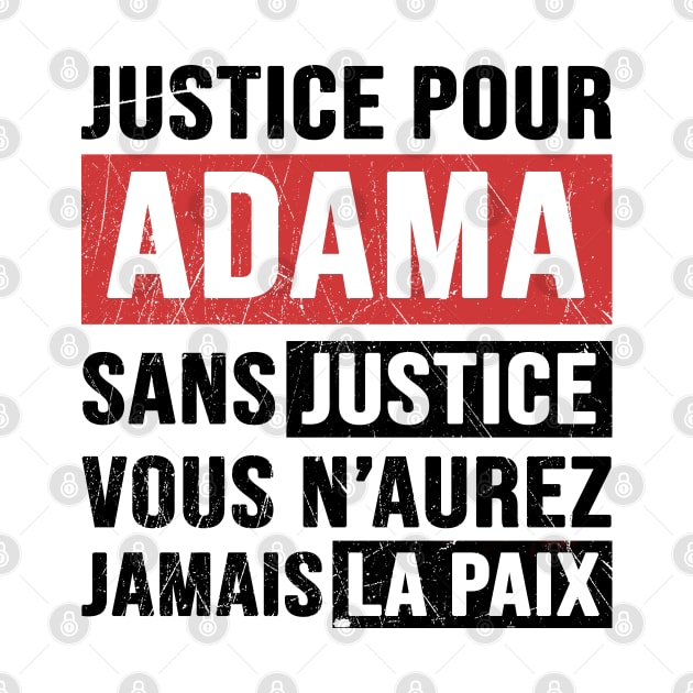 Justice Pour ADAMA by CF.LAB.DESIGN