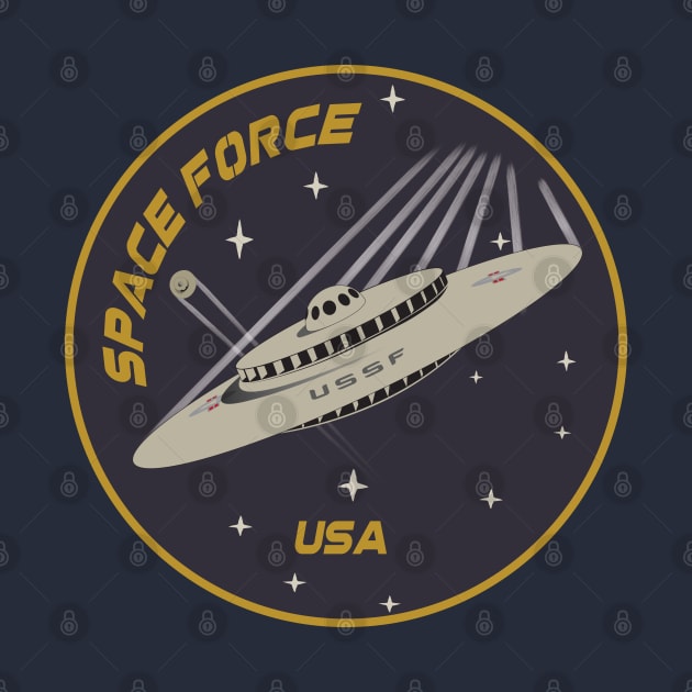 Space Force Mothership Medallion by SunGraphicsLab