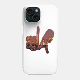 LA Hands, Skyline v2 Phone Case