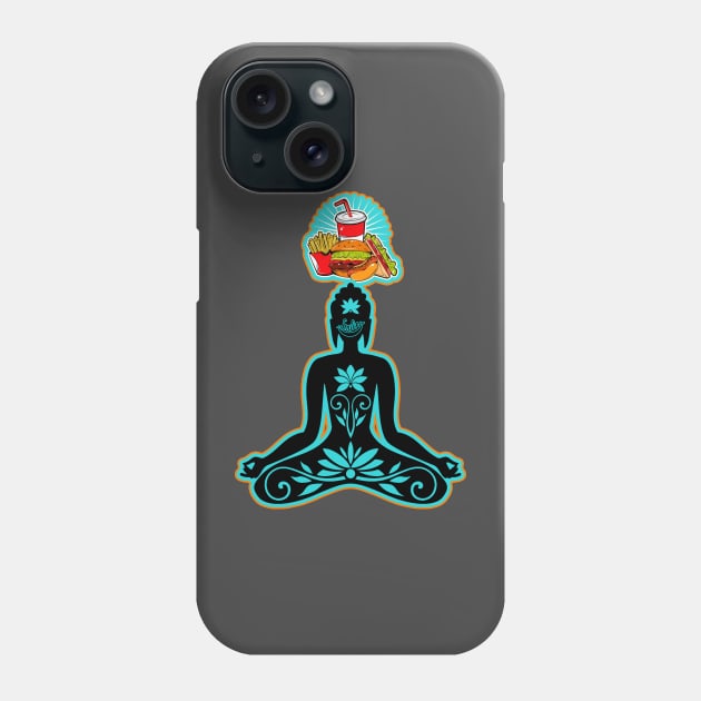 Hamburger Lover Phone Case by Cosmic Girl