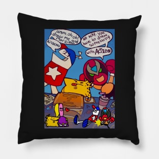 Homestar runner, Strong bad & the cheat animated! Pillow