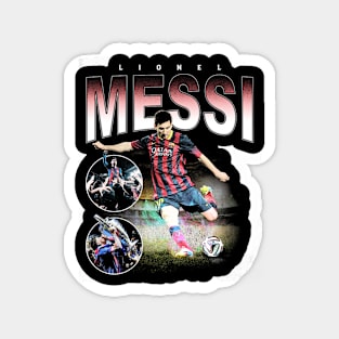 Lionel Messi Vintage Bootleg Magnet