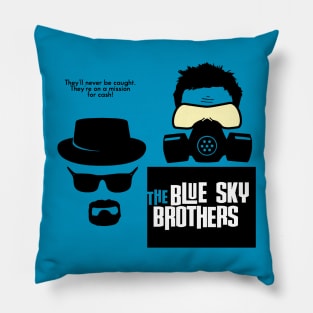 Blue Sky Brothers Pillow