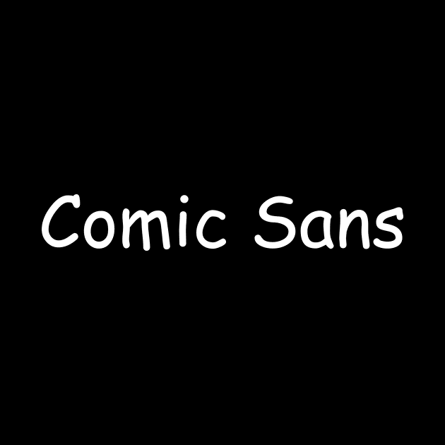 Comic Sans by Mt. Tabor Media