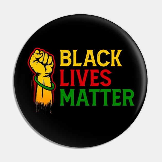 Afrinubi - Black Lives Matter Pin by Afrinubi™