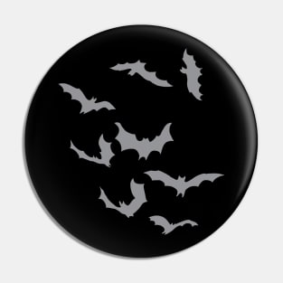 Mysterious Bats Pin