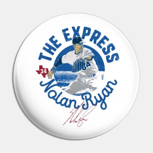 Nolan Ryan Texas Circle Pin