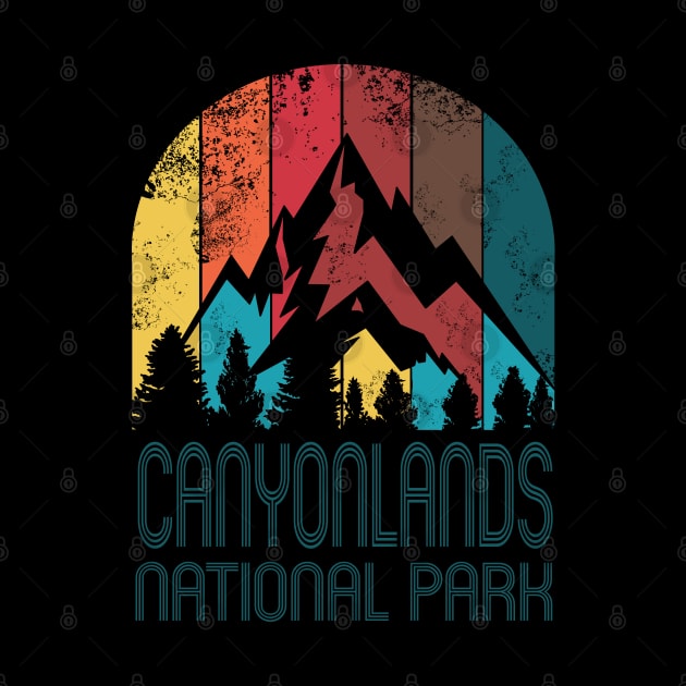 Canyonlands National Park Gift or Souvenir T Shirt by HopeandHobby