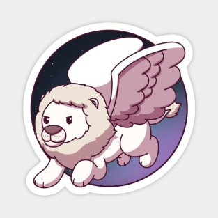 Lion With Wings Magnet