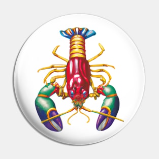 Mardi Gras Crawfish #1 Pin