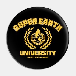Helldivers 2 Super Earth University Pin