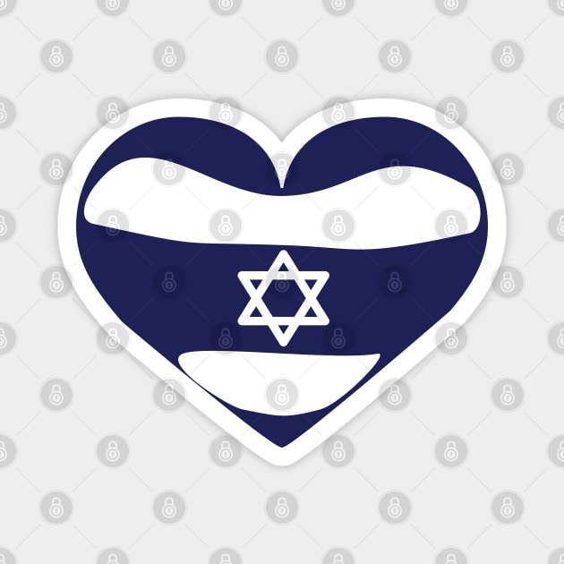 Israel in my Hart Magnet by MeLoveIsrael