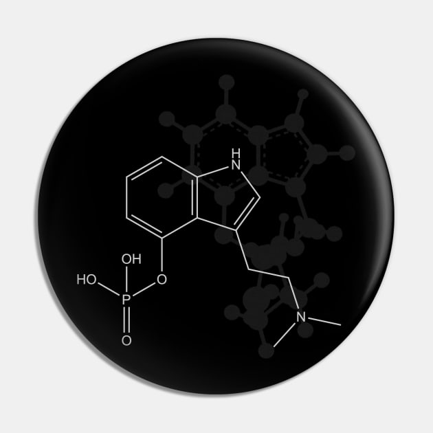 Psilocybin Molecule Pin by ChemECool