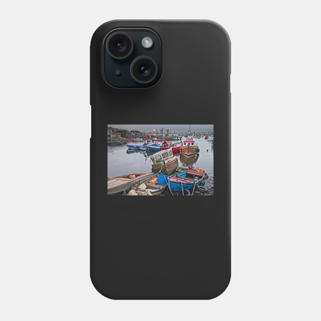 'Paddy's Hole' Boatyard on the River Tees Phone Case by MartynUK