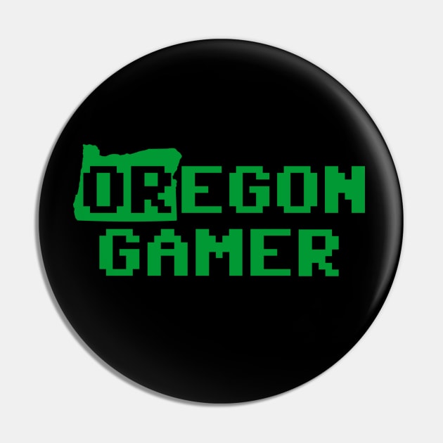 Oregon Gamer Pin by TaterSkinz
