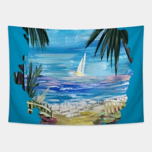 Caribbean Getaway Tapestry