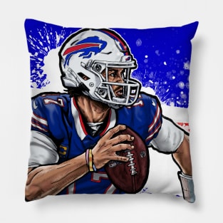 Allen in blue Pillow