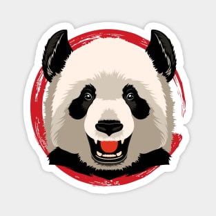 Happy Panda Magnet