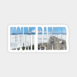 MOUNT RAINIER - Washington USA High Rock View Magnet