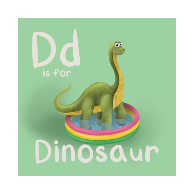 D is for Dinosaur by simonescha