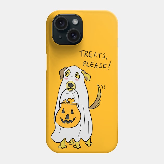 Treats, please! Phone Case by @akaluciarts