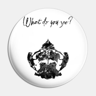 Rorschach inkblot test Pin