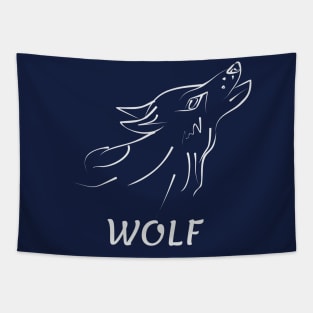 White Wolf Tapestry