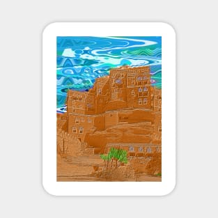 Yemen Sanaa City V3 Magnet