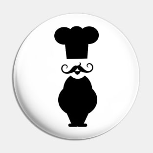 Kitchen chef character design Pin