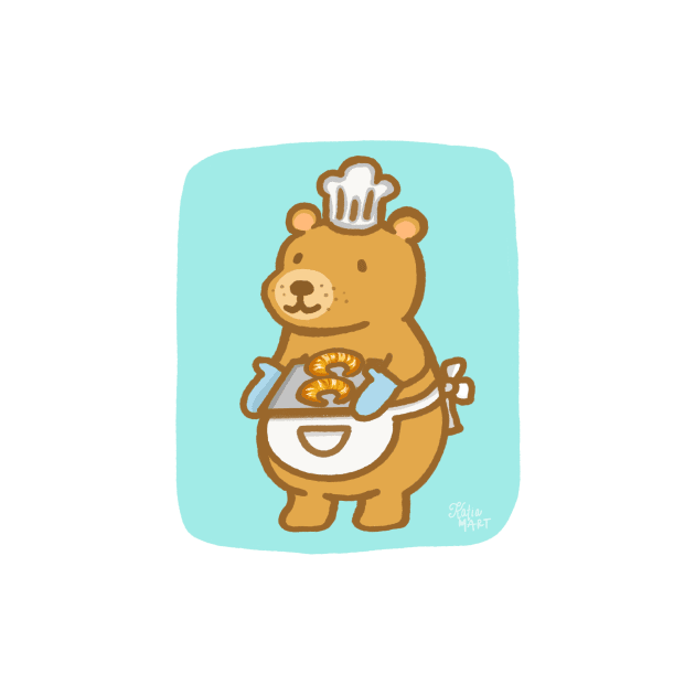 Maurice the Bear - Baker by KatiaMart