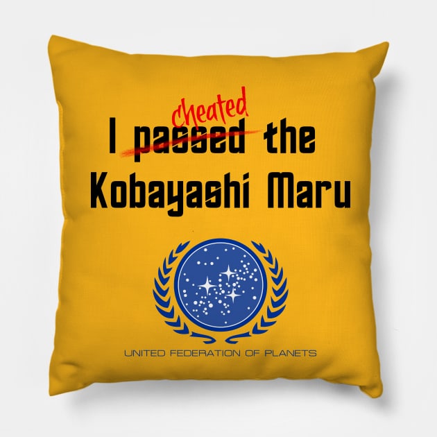 Star Trek - Kobayashi Maru Pillow by LeftField