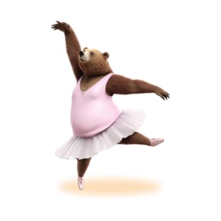 Chubby Bear Ballerina T-Shirt