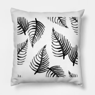 Dark ferns Pillow