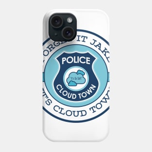 Cloud Town Police - An Inside Out Art Design Phone Case