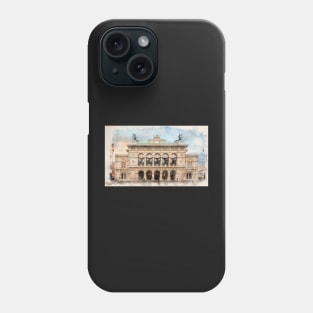 The State Opera in Vienna, Austria Phone Case