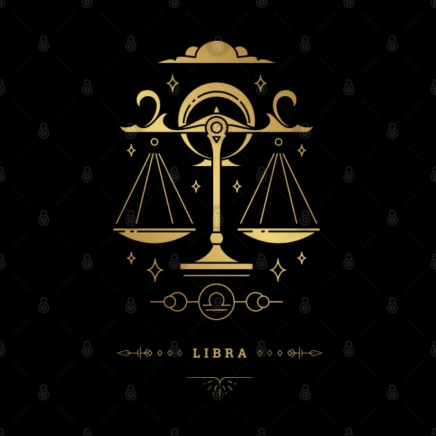 Libra - Libra Zodiac Birthday by Kudostees