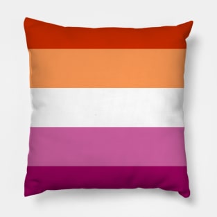 Lesbian Pride Flag LGBT Pride Parade Pillow