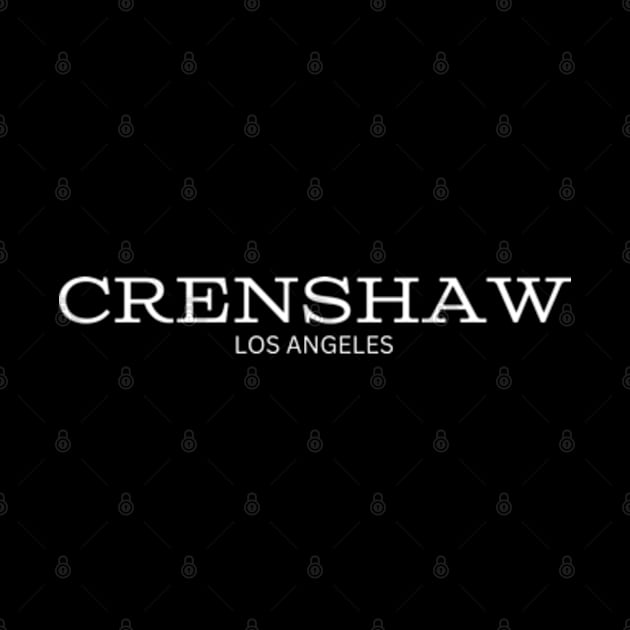 Crenshaw Los Angeles by Tea Time Shop