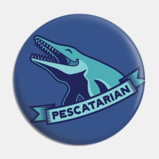 Happy Pescatarian Pin