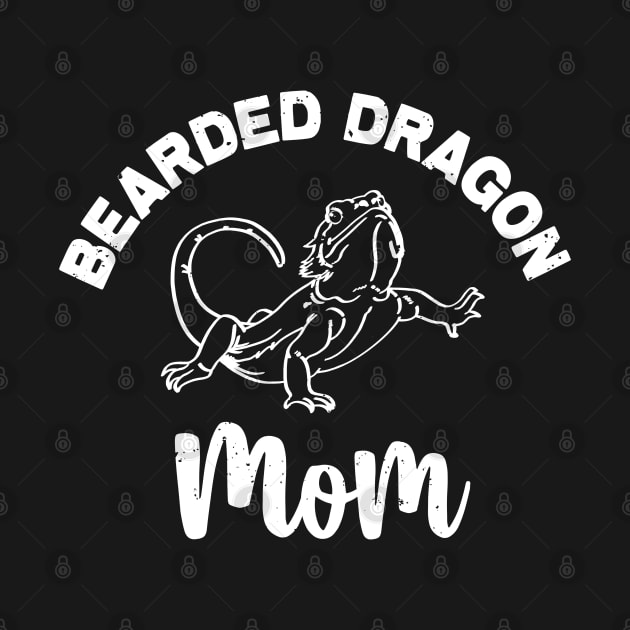 Bearded Dragon Mom Pet Lizard Animal Lover by HiDearPrint