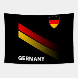 Vintage Germany Sunflower Flag Germany Soccer Lover Tapestry