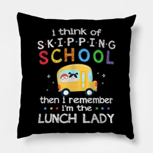 Skipping School Lunch  Women Pillow