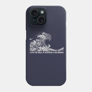 Surfing Apocalypse, I love the smell of neoprene in the morning Phone Case