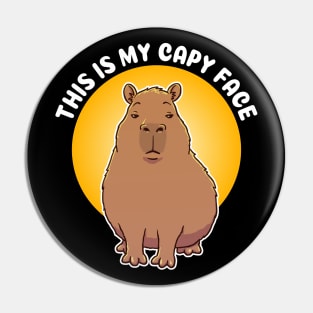 This is my Capy face Quote Pin