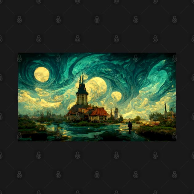 The Sky of Vincent Van Gogh (day18） by 1st Studio