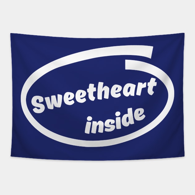 Sweetheart T-shirt Tapestry by SublimeDesign